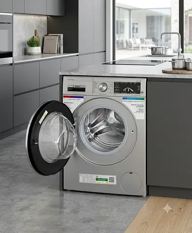 Bosch Series 8 Washing Machine – Brand-New Look | Good Working Condition | Premium German Quality
