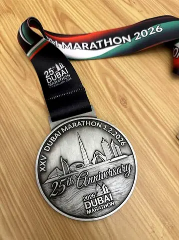 DUBAI MARATHON MEDAL FOR SALE