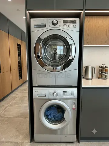 LG Separate Washer & Dryer Set – 8kg Washer / 8kg Dryer | Premium Quality | Modern Design