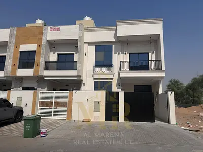 🏡 Classic Townhouse for Sale in Al Helio 2 – Ajman | 4 Bedrooms | Maid’s Room | 2 Floors + Rooftop