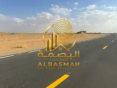 Residential land for sale in Sharjah, Al Mazra'a Al Rahmaniya area, next to the mosque, freehold own