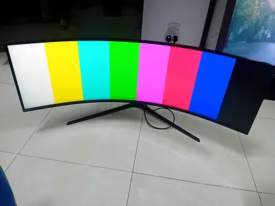 Samsung Odyssey Neo G9  49-inch curved ultrawide gaming monitor featuring a 32:9 aspect ratio and Du