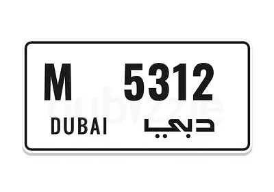 dubai number M
