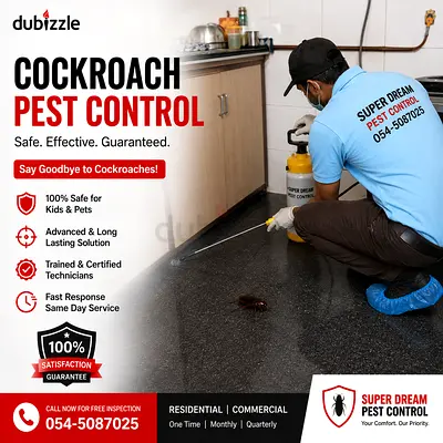 Professional Cockroach Pest Control