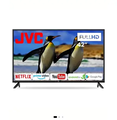 JVC 42" Full HD Smart TV - Android TV with Netflix & YouTube