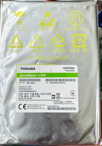 Brand New Sealed Toshiba Surveillance S300 4TB 3.5" Internal HDD