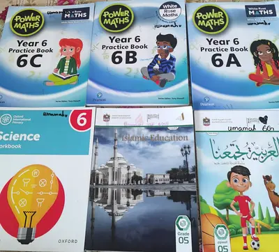 Year 6 School Textbooks Set — Power Maths 6A/6B/6C + Science, Islamic Education, Arabic