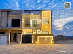 Townhouse (on a main road)|ajman|al Yasmeen| 4 master rooms, majlis, hall, maid room, roof | freehol