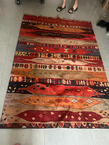 Kilim Rug - Warm Earth Tones