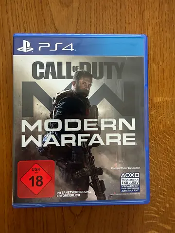 Call of Duty: Modern Warfare (PS4) disc with bonus content - good condition