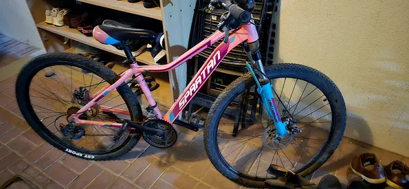 Spartan cruiser/mountain bike - pink, well maintained