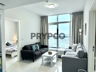 Furnished | High Floor w/ Lagoons view | 4 chqs