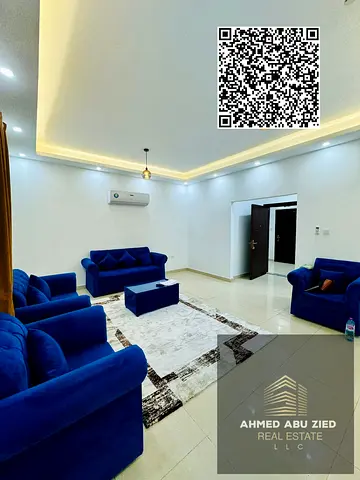 Writing Elegant furnished 1BR on Ajman Corniche, very clean, prime location, all bills included, AED 500 refundable cash deposit, near all services.