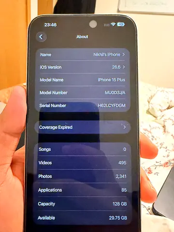 iPhone 15 Plus 128GB