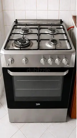 Beko 4 Burner Gas Cooker with Oven