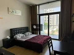 Furnished Studio | Binghatti Apartments | Balcony & City View
