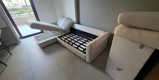 Looks good condition IKEA Gronlid L Shape sofa bed