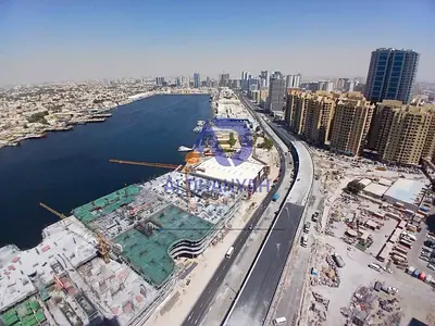 For sale, a 3-bedroom apartment with a wonderful view in the Emirate of Ajman - Al Rashidiya 1 - Al Waha Tower 1