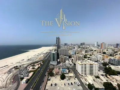 2bhk For sale cash, sea and city view in Corniche Residences