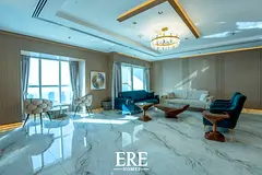 Furnished 4BR | Marina & Palm Views | Elite