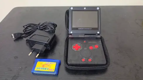 Gameboy advance sp with IPS screen 5 level brightness