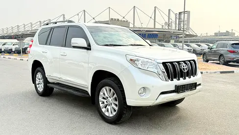 Toyota Prado GXR Model 2017 gcc V4 Mid option First Owner 100:Free original paint.