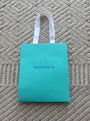 Tiffany & Co. Small Blue Shopping Bag (Original) - Good Condition