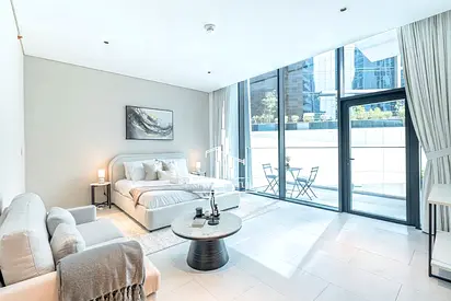 Elegant Furnished Studio | Bright & Open Layout