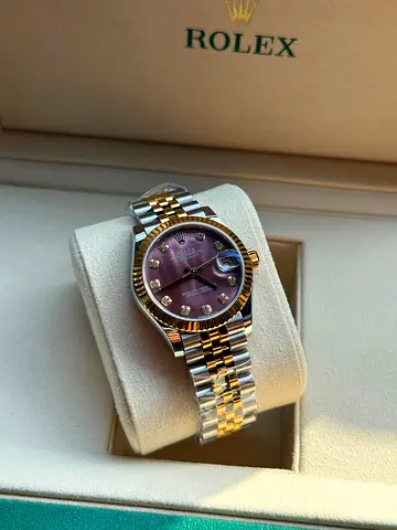 Rolex Datejust 31 two tone watch