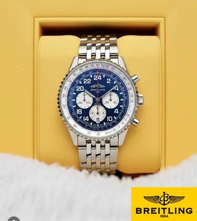 breitling mens watch with working chrono