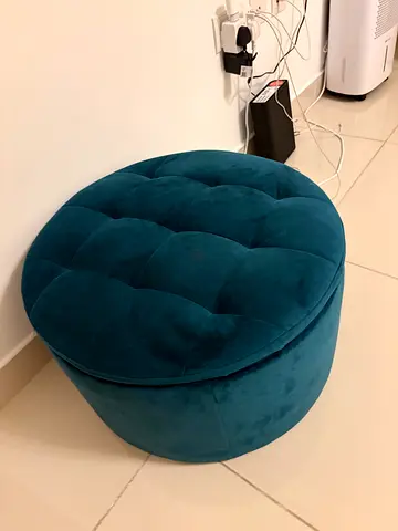 Stool Pouf storage