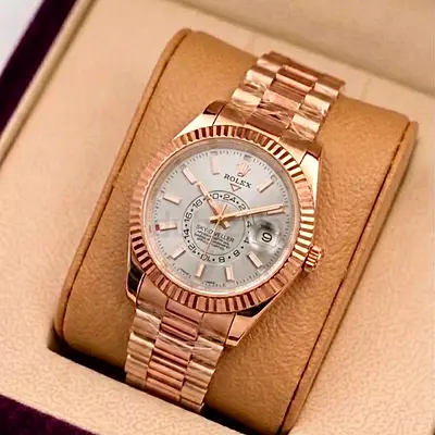 Rolex sky dweller mens watch