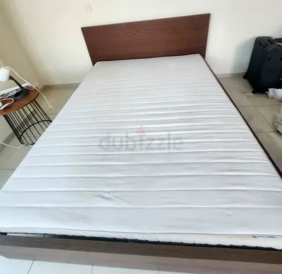 Ikea Queen size 160×200 bed with mattress available in perfect condition