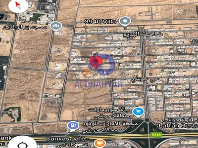 For sale, a distinctive plot of land in Hoshi, near the bridge towards Al-Nouf