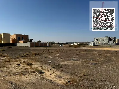Land in Masfoot 8, excellent location, street and street, at an excellent price