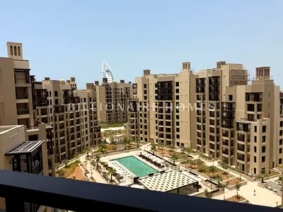 1BR Available From Mid-September | Park & Burj Al Arab Views | High Floor