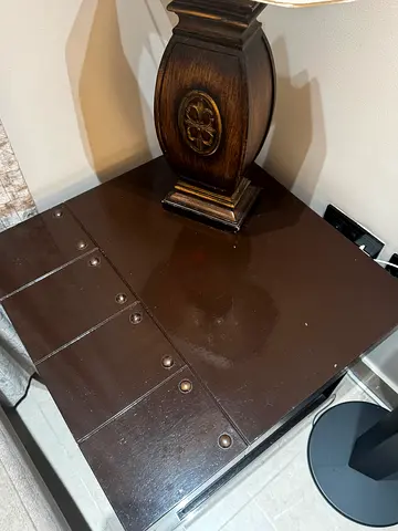 Wooden table set