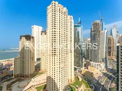 Fully Upgraded | Partial Sea View | 2BR + Maid’s