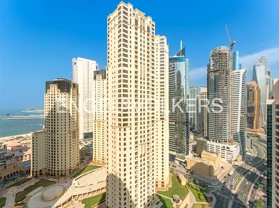 Fully Upgraded | Partial Sea View | 2BR + Maid’s
