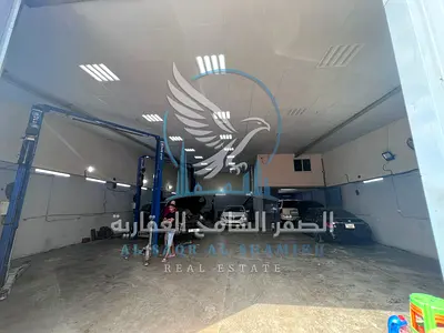 Ready auto garage in Industrial Area 4, 2,153 sq. ft., fully equipped, valid license, AED 260K key money, fits 12 cars + 2 outside.