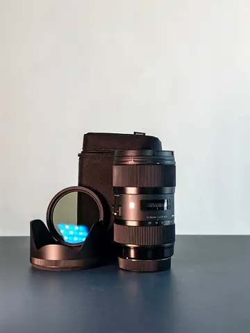 Sigma 18-35mm f/1.8 DC HSM ART Lens For Canon (with 4/3 MFT adapter if needed)
