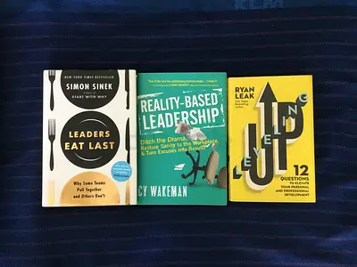 3 BUSINESS LEADERSHIP BOOKS