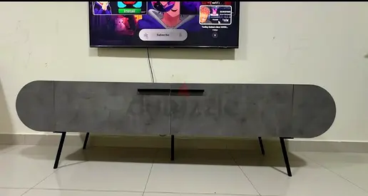 Tv unit gray color