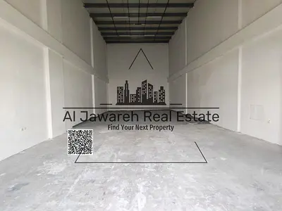 For annual rent: a prime warehouse suitable for all types of business activities and storage, located in Al Jurf Industrial Area 1, Ajman.