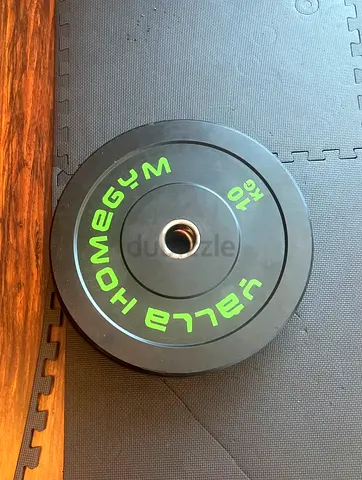 2 weight plates 10kg from Yalla Home