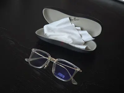 Ray-Ban RX7141 Transparent Eyeglass Frame