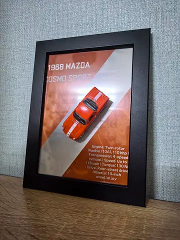 1968 Mazda Cosmo Sport 3D Car Frame