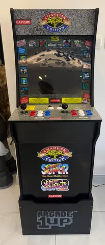 Arcade1Up Street Fighter II Champion Edition Arcade Machine – Like New