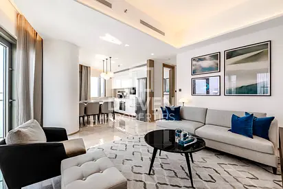 Spacious | Creek Beach and Burj Khalifa View