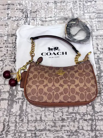 coach teri bag with cherry